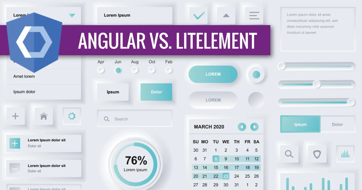 Angular vs. LitElement - Frameworkunabhängige WebComponents