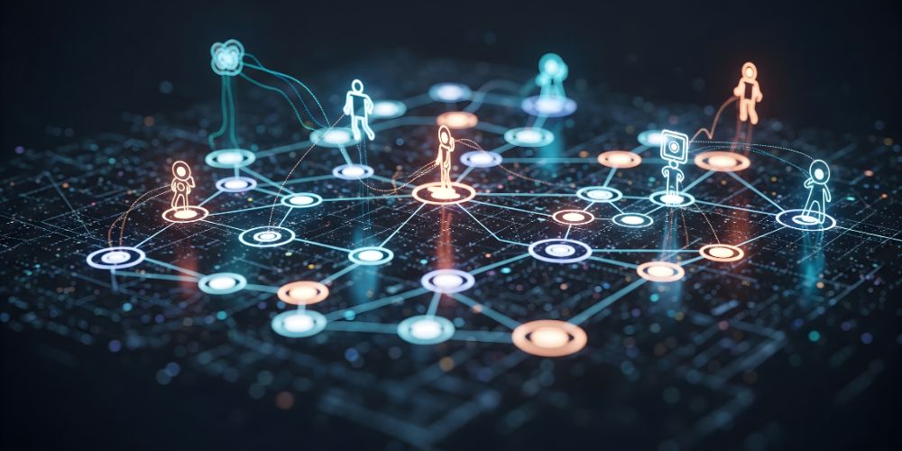 AI Knowledge Graph Enterprise Data Exploration Intelligent Agent Network