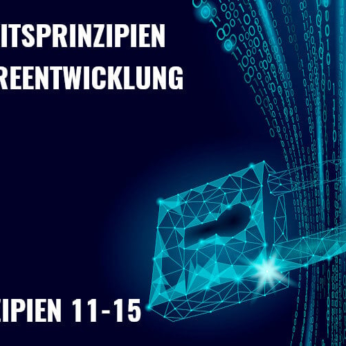 Sicherheitsprinzipien Teil 3