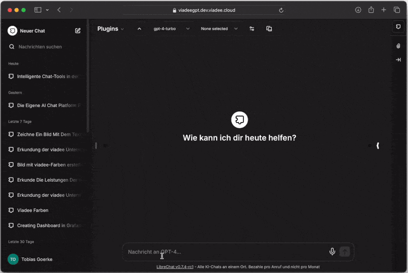 Die All-In-One-Plattform LibreChat