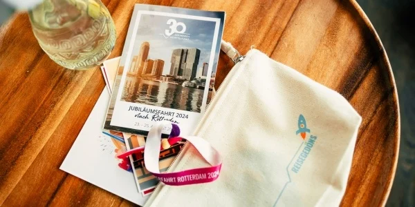 viadee Jubiläumsfahrt 2024 Goodie Bag