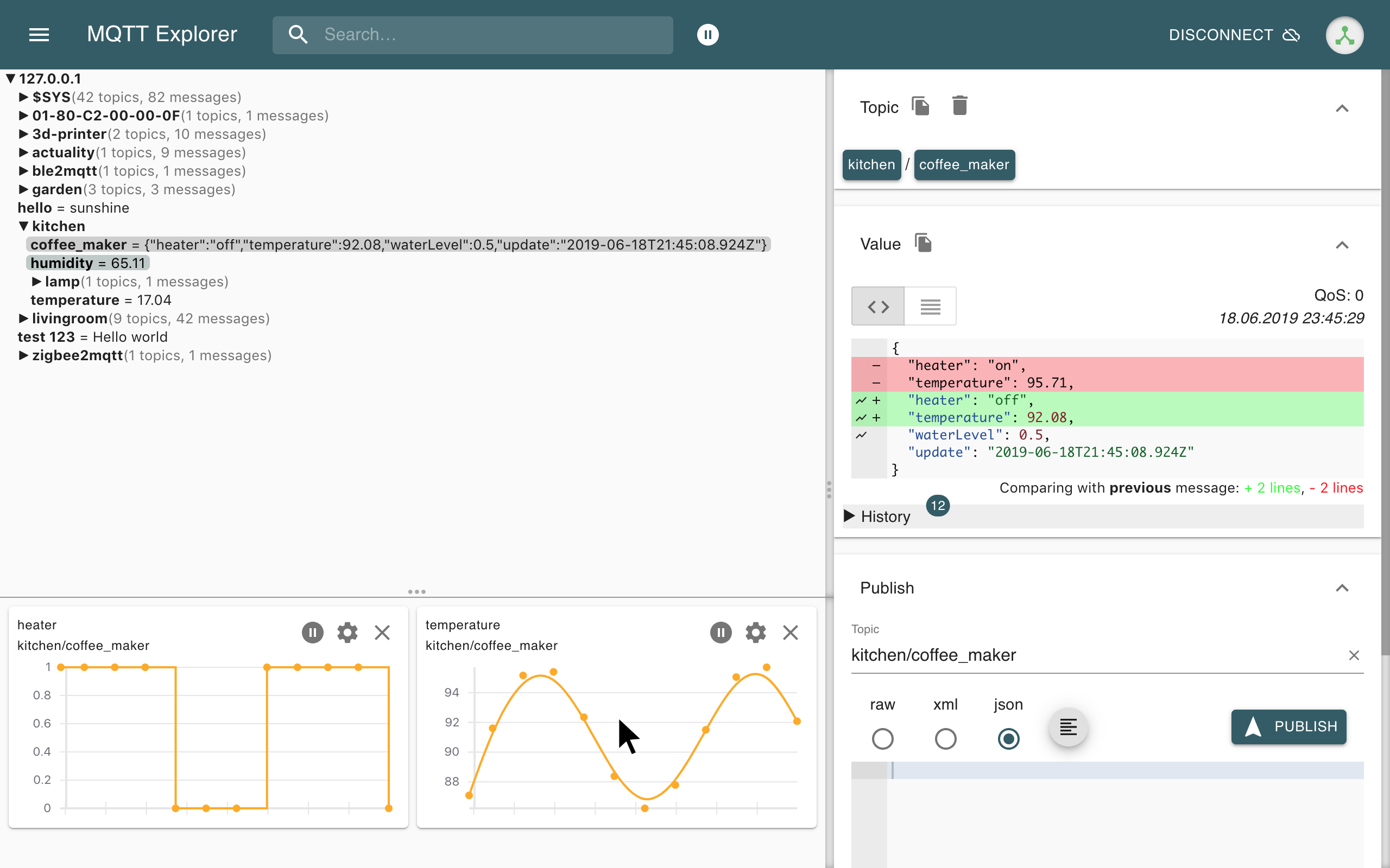 Bild Kaffeemachinenhacking MqTT