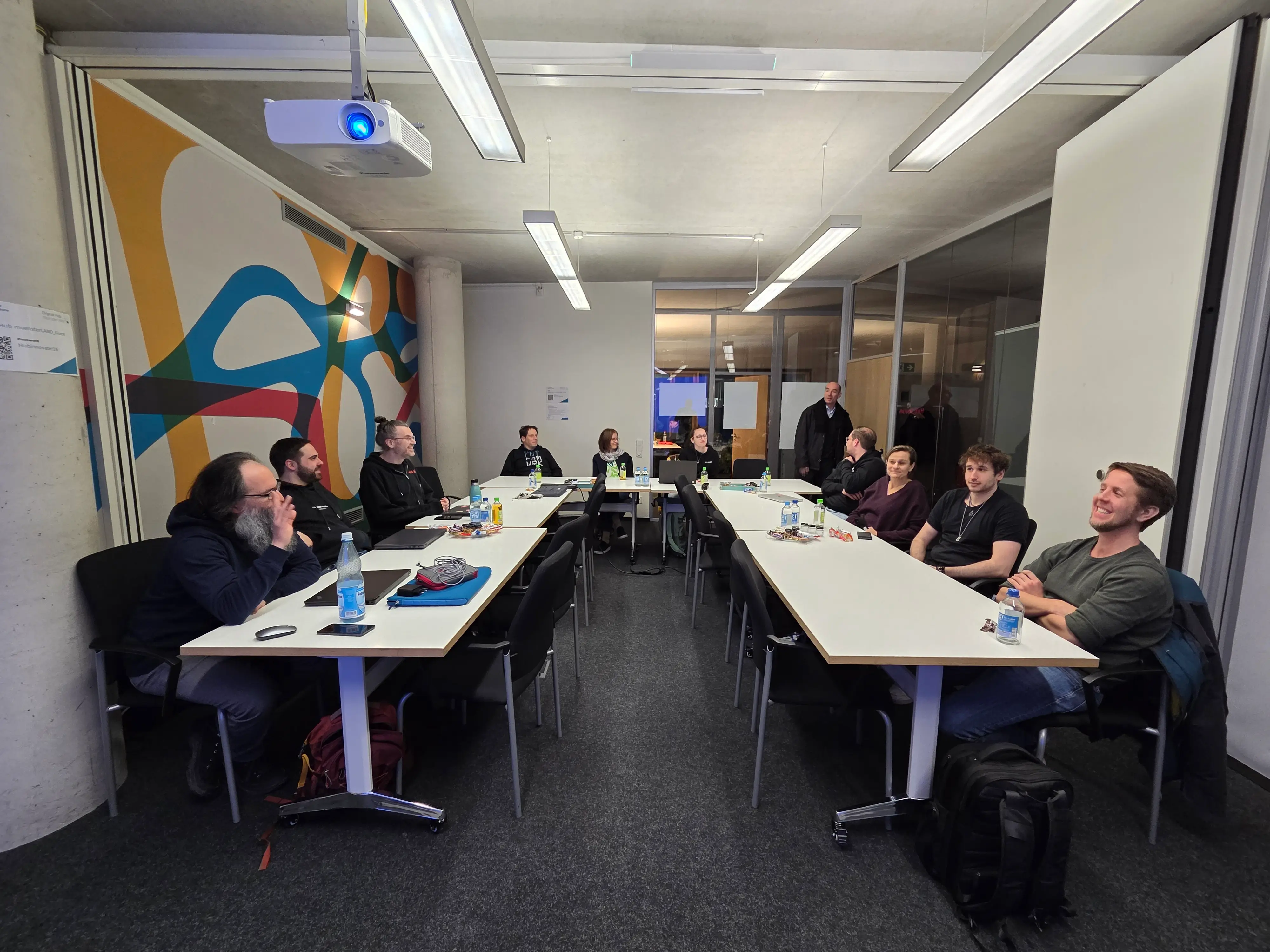 Das Robot Framework Usergroup Treffen Münsterland im Februar 2026.