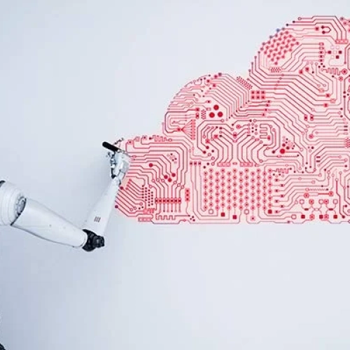 Cloud vom roboter