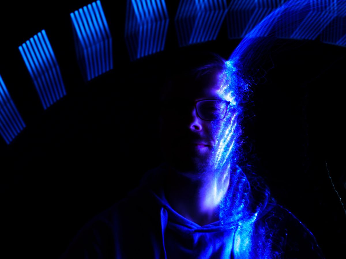 Michaels Bild aus dem Lichtworkshop auf dem viadee Seminar 2025.