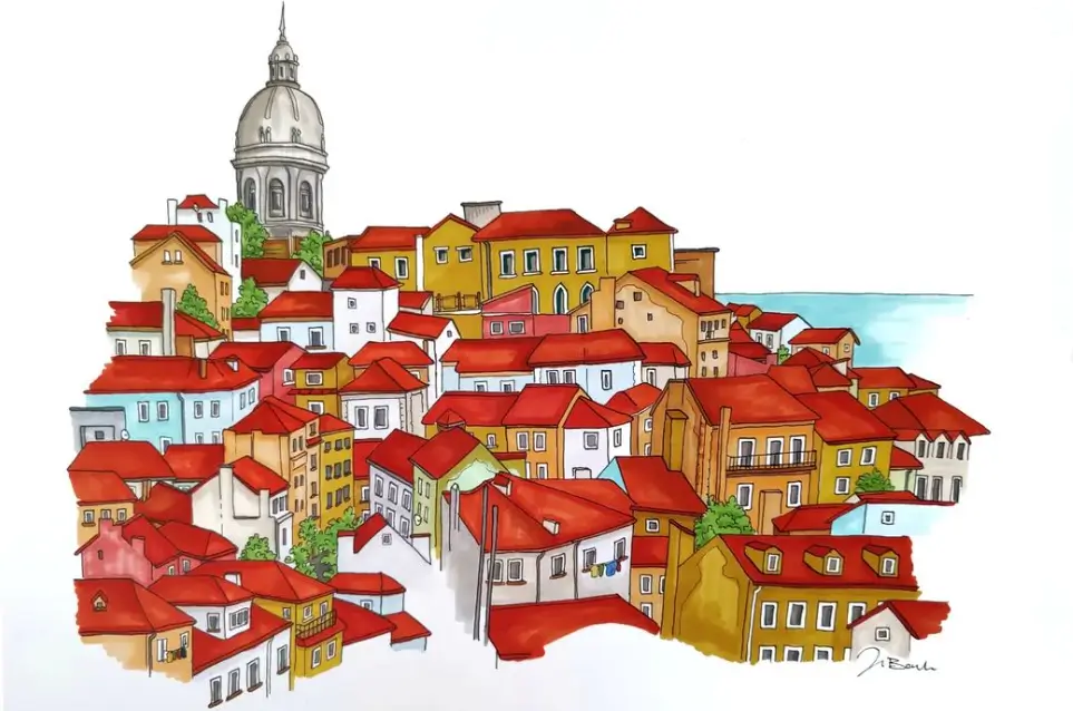  Ausblick auf Lissabon 