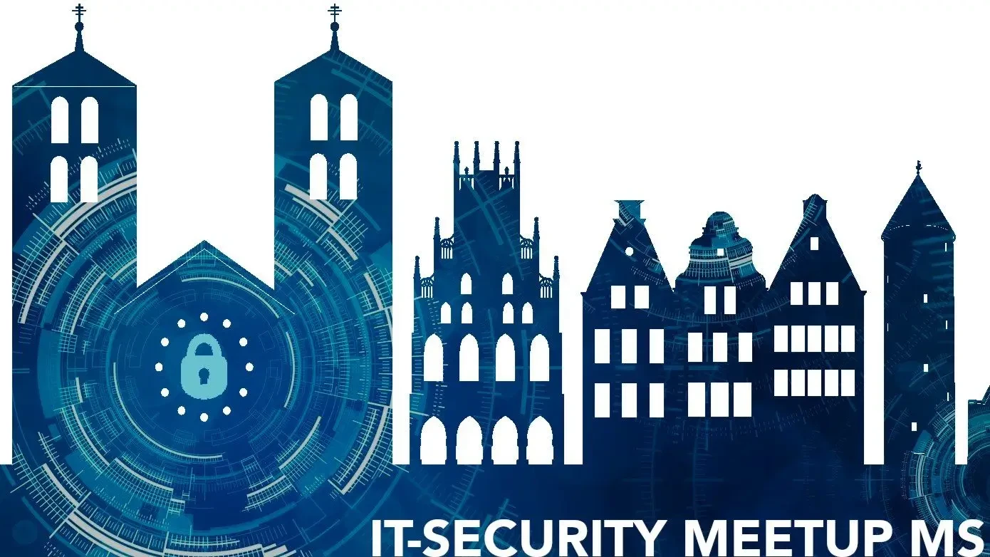 Symbolbild für das IT-Security Meetup mit der Skyline Münsters.