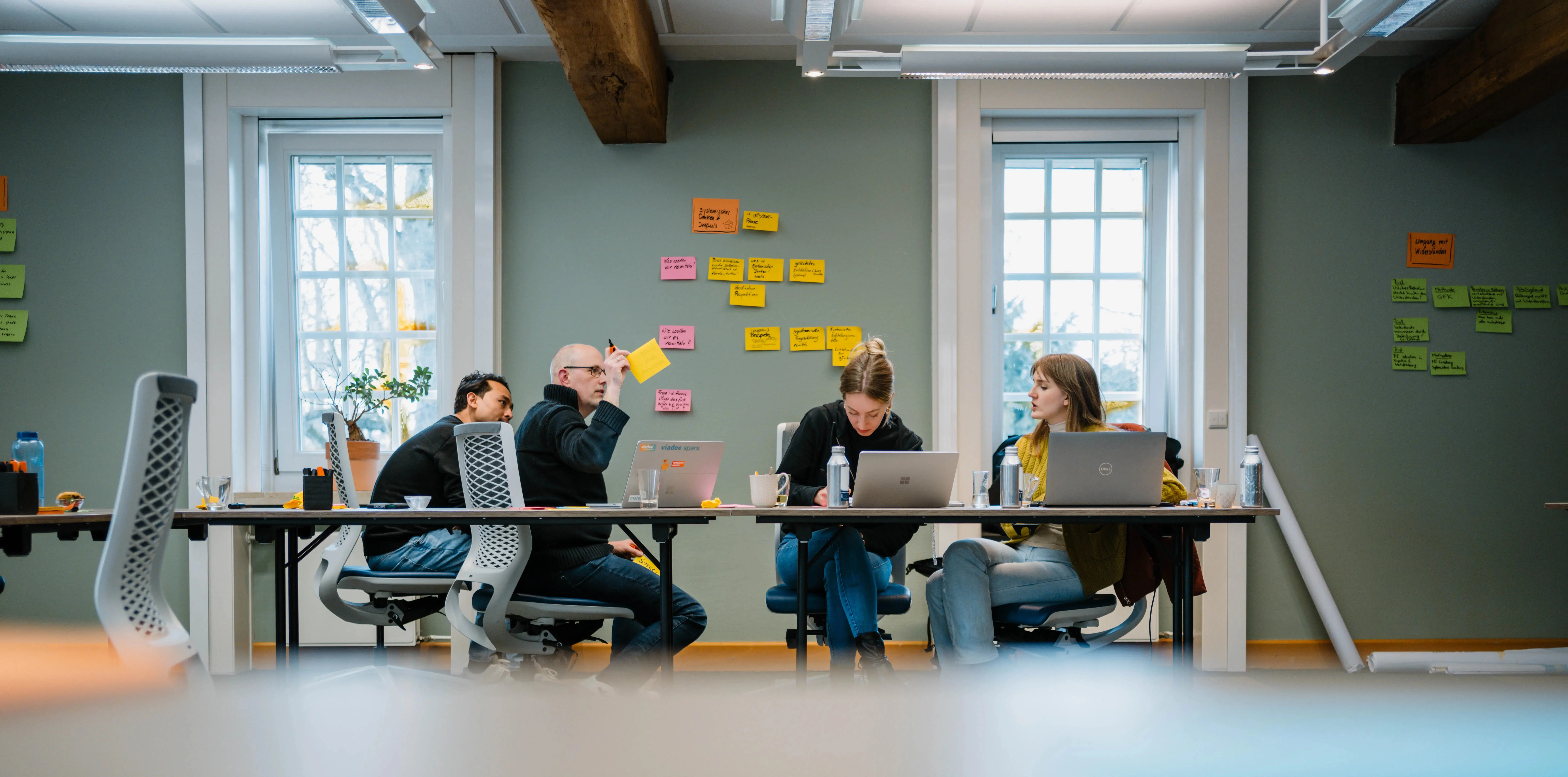 Zusammenarbeit beim viadee spark Roundtable.