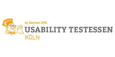 Das Logo des Usability Testessen Köln der German UPA.
