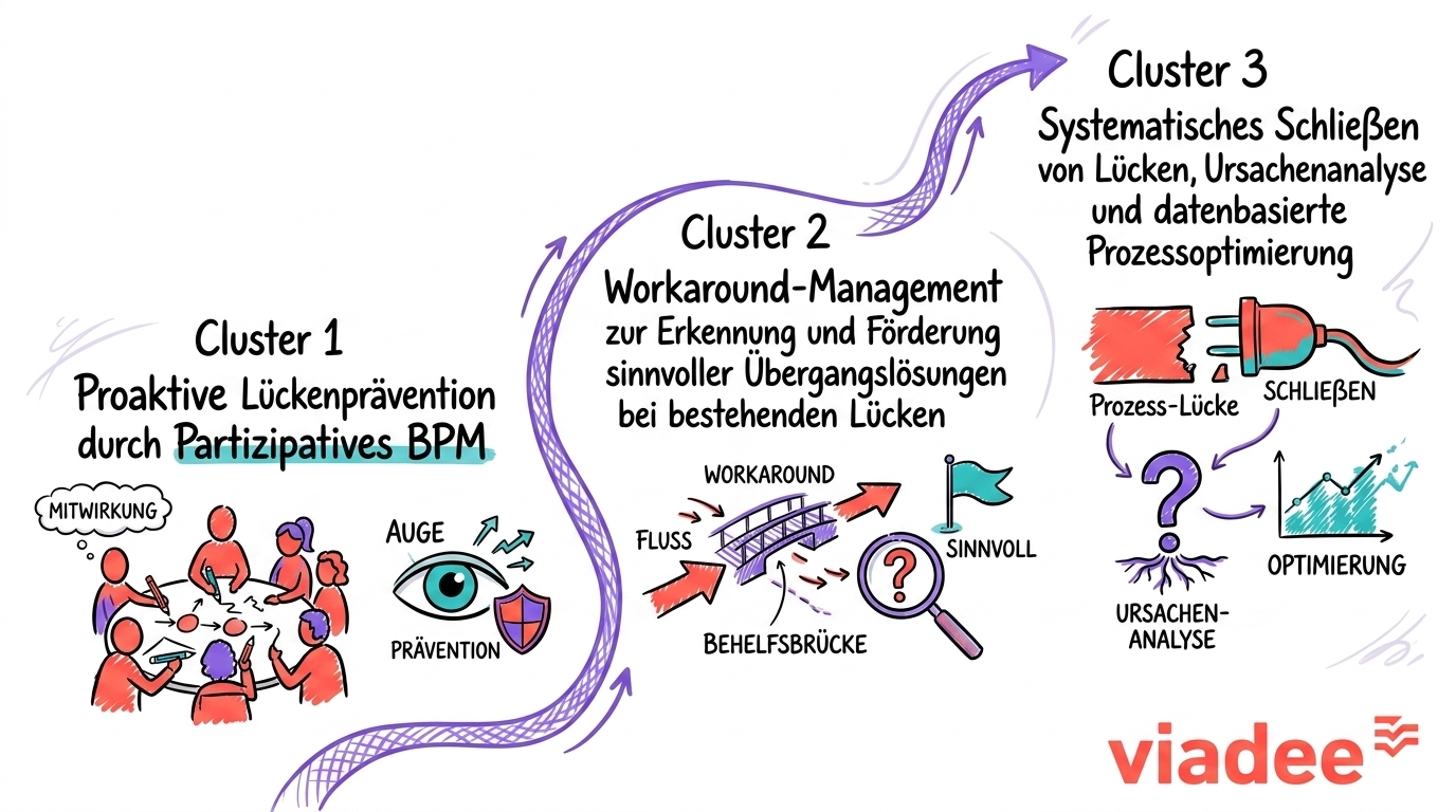Synergien von Workaround-Management-Strukturen und Methoden 
