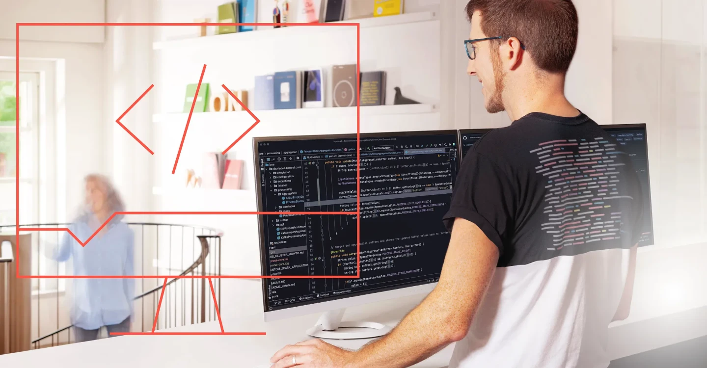 viadee-Softwarearchitekt entwickelt eine individuelle Software
