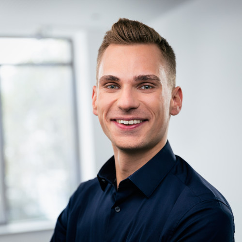 Maximilian Bastin bei der viadee