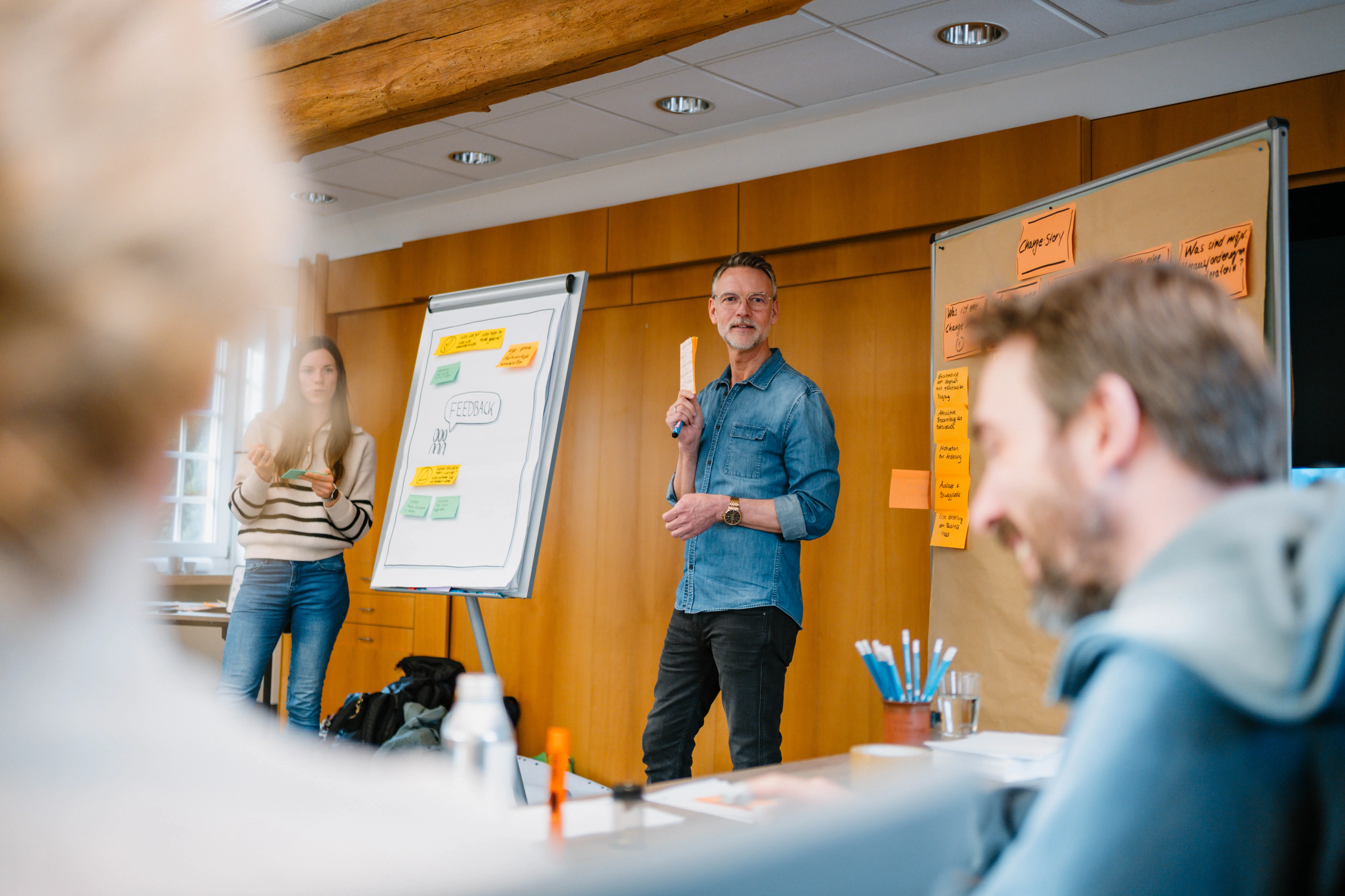viadee Agile Coach Karsten Breker im Workshop